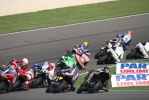 Superbike race 1 - exiting turn 2